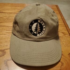 Park City Utah Embroidered Adjustable Baseball Unisex Taupe Hat Cap